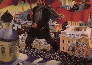 Boris Kustodiev A Bolshevik oil painting reproduction